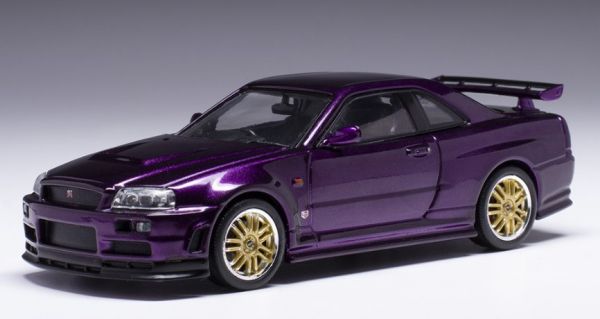 IXOCLC526N.22 - NISSAN Skyline GT-R R34 2002 Violett - 1