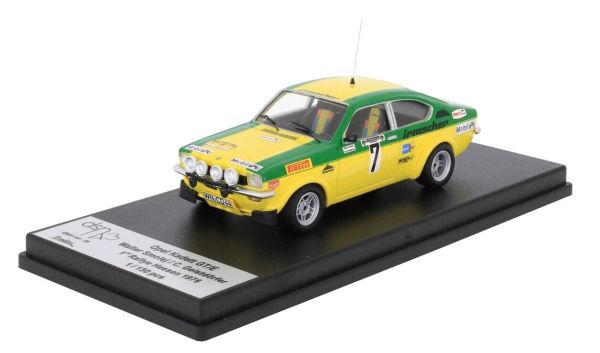 TRODSN28 - OPEL Kadett GT/E #7 1. Platz bei der Rallye Hessen 1976 W.SMOLEJ / C.GEISTDORFER - Limitiert auf 150 Ex. - 1