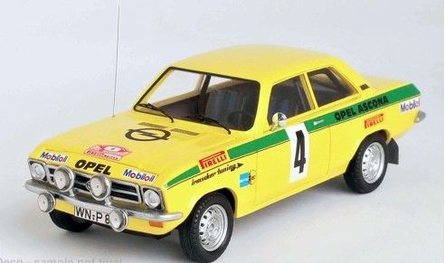 TRODSN44 - OPEL Asconda A #4 1. Platz Rüsselsheim Rallye 1973 W.RÖHRL / J.BERGER - Limitiert auf 150 Ex. - 1