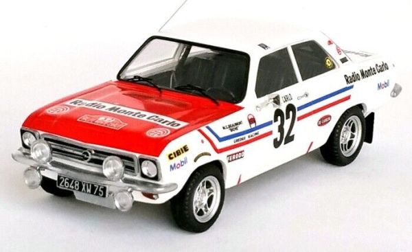 TRODSN61 - OPEL Ascona #32 12. Platz bei der Rallye Monte Carlo 1972 - Marie-Claude BEAUMONT biche - Limitiert auf 150 Ex. - 1