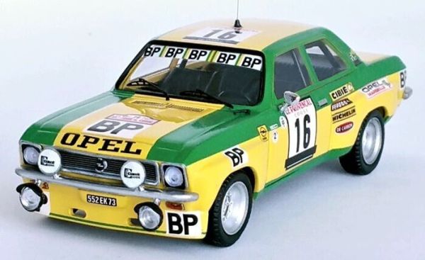 TRODSN63 - OPEL Ascona #16 7. Platz bei der Tour de Corse 1974 J-L CLARR / J-F. FAUCHEVILLE - Limitiert auf 150 Ex. - 1