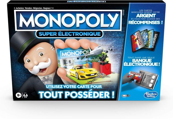 HASE8978 - MONOPOLY Super Electronic | Würfel 8 J. - 1