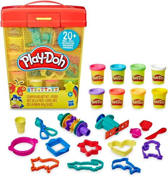 HASE9099 - Super Accessoire-Box mit 8 Gläsern PLAY-DOH. - 1