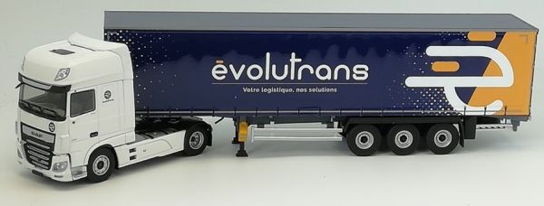 ELI116853 - DAF XF MY 2017 4x2 und Tautliner Anhänger Transports EVOLUTRANS - 1