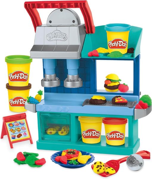 HASF8107 - Le resto des petits cuistots mit 5 Gläsern PLAY-DOH Kitchen créations - 1