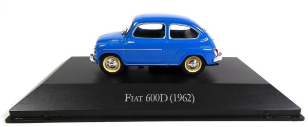 MAGARG04 - FIAT 600D 2 Türen 1962 blau im Blister verkauft - 1