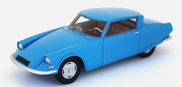 FRANS0028 - CITROEN DS/SM 1960 blau 1. Prototyp - Serie limitiert auf 300ex. - 1