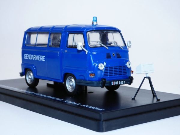 G111N011 - RENAULT Estafette 800 Gendarmerie-Miniauto mit mobilem Radar - 1