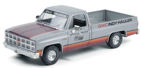 GREEN13563 - GMC Sierra Grande Classic 1500 Pickup 1981 Indy Hauler grau 65. Annual Indianapolis 500 Mile Race Official Truck - 1