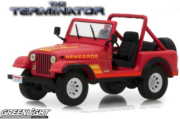 GREEN86533 - Sarah Connors JEEP CJ-7 Renegade aus dem Film THE TERMINATOR - 1