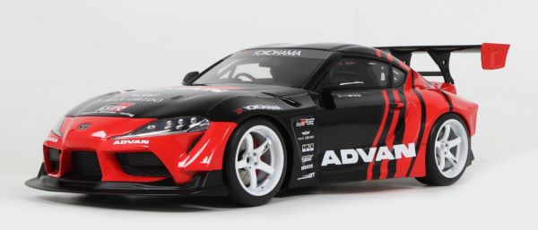 GT889 - TOYOTA Supra GR By Advan 2020 Schwarz und Rot - 1