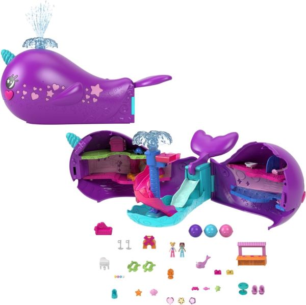 MATHKV71 - Boot die Abenteuer des Narwals - Polly Pocket - 1