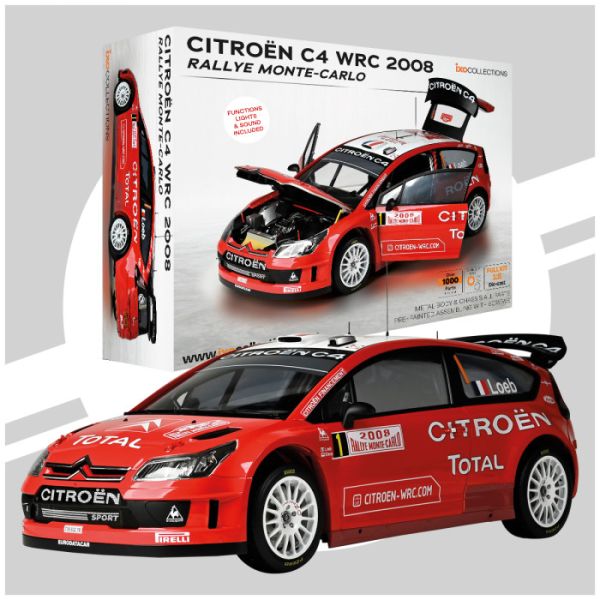 IXC.CC4.FK - CITROEN C4 WRC #1 Rallye Monte Carlo 2008 S.LOEB / D. ELENA - FULL KIT - 1