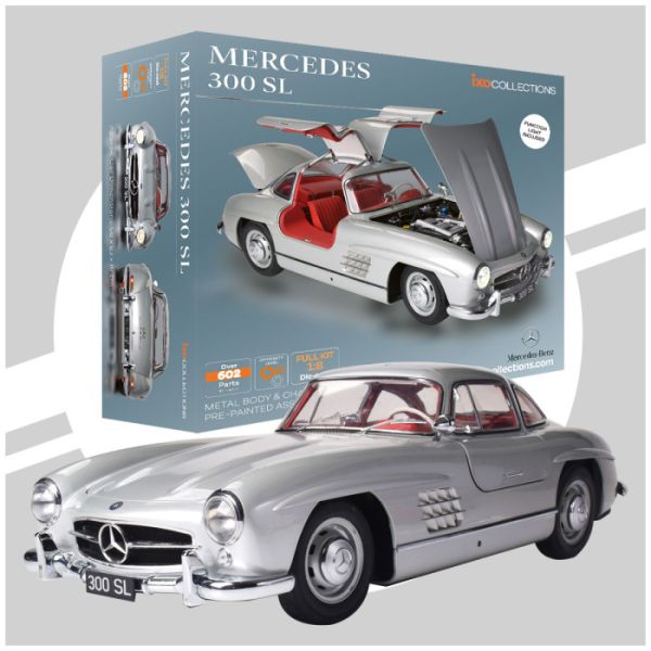 IXC.MBC.FK - MERCEDES-BENZ 300 SL Silber - EN KIT 602 Stück - 1