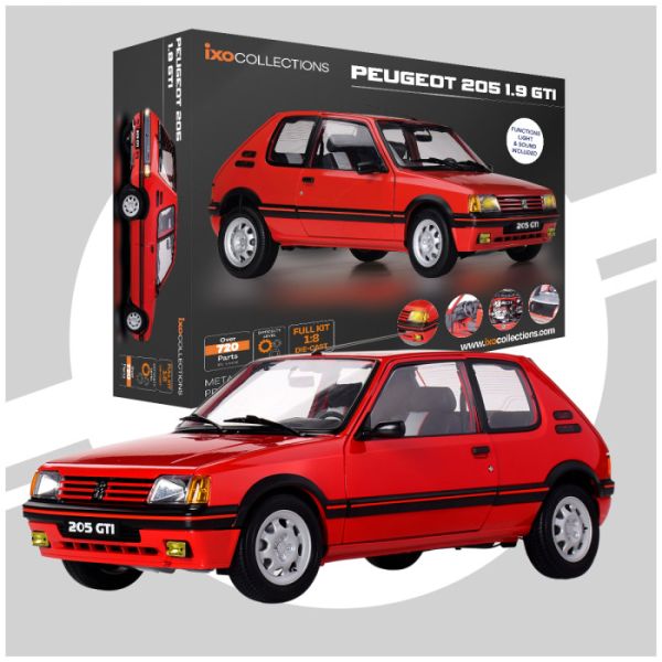 IXC.PEU.FK - PEUGEOT 205 1.9 GTI Rot - FULL KIT 720 Teile - 1