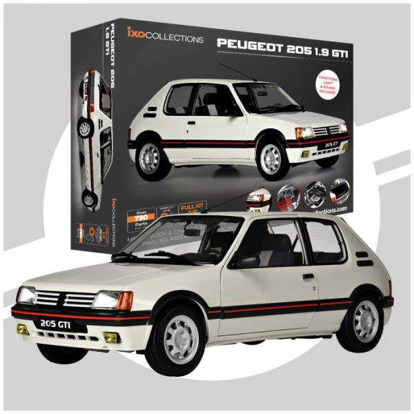 IXC.PEU.FK.W - PEUGEOT 205 1.9 GTI Weiß - FULL KIT 720 Stk. - 1