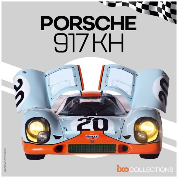 IXC.POR.FK - PORSCHE 917 KH #20 24H von Le Mans 1970 GULF - FULL KIT 839 Teile. - 1