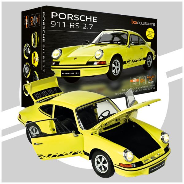 IXC.PRS.YB.FK - PORSCHE 911 Carrera RS 2.7 Gelb und Schwarz - In KIT 713 Stk. - 1