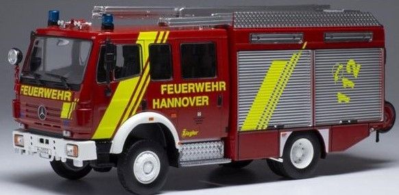 IXOTRF021S - MERCEDES LF 16/12 Ziegler Hannover 1995 Feuerwehrauto - 1