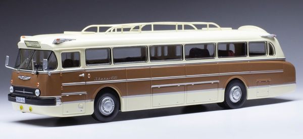 IXOBUS032LQ - Bus IKARUS 66 1972 braun und beige - 1