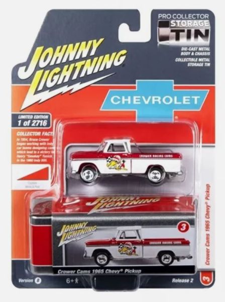 JLCT012-F - CHEVROLET 1965 Pick-up Crower Racing Cams aus der COLLECTOR TINS-Serie in Blisterverpackung - 1