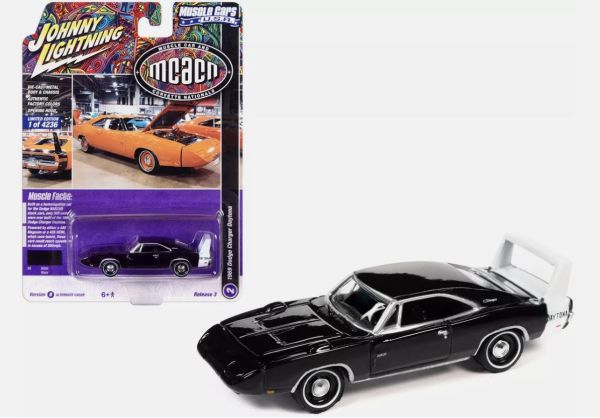 JLMC031B-B - DODGE Charger Daytona 1969 Schwarz aus der MUSCLE CARS 2022 Serie in Blisterverpackung - 1