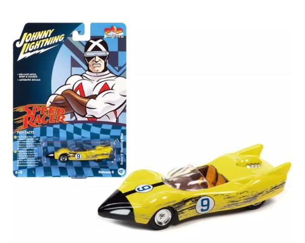 JLPC007-D - Racer X Shooting Star #9 gelb - SPEED RACER - aus der Serie POP CULTURE 2022 in Blisterverpackung. - 1