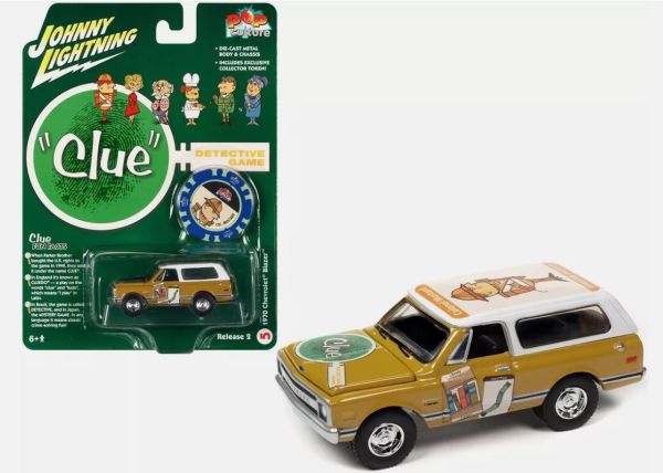 JLPC007-E - CHEVROLET Blazer 1970 braun - CLUE - aus der Serie POP CULTURE 2022 in Blisterverpackung - 1