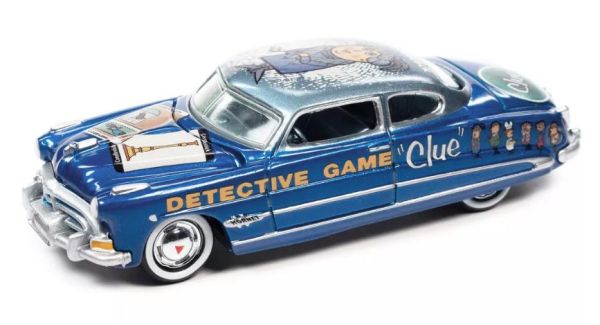 JLPC008-B - Hudson Hornet 1951 blau - CLUE - aus der Reihe POP CULTURE 2022 in Blisterverpackung - 1