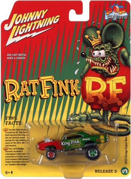 JLPC008-C - DODGE Super Bee 1970 - RAT FINK - aus der Serie POP CULTURE 2022 in Blisterverpackung - 1