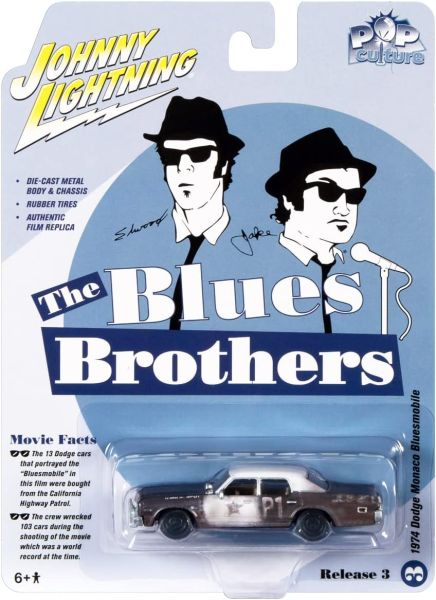 JLSP215 - DODGE Monaco BluesMobile 1974 - BLUES BROTHERS in Blisterverpackung - 1