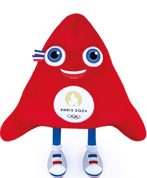 JO2404 - Offizielles Maskottchen der Olympischen Spiele Paris 2024 - 80 cm - 1