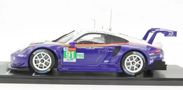 IXO-LEGT18004 - PORSCHE 911 GT3 RSR #91, gefahren von Lietz/Bruni/Makowiecki bei den 24 Stunden von Le Mans 2018 - 1