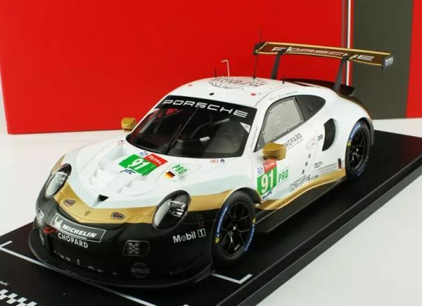 IXO-LEGT18023 - PORSCHE 911 RSR #91, gefahren von Lietz/Bruni/Makowiecki bei den 24 Stunden von Le Mans 2019 - 1