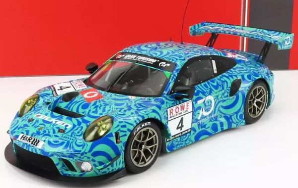 IXO-LEGT18034 - PORSCHE 911 RSR #4 Falken Tarndesign 4 VLN Nürburgring 2018 RAGGINGER/TANDY/VANTHOOR - 1