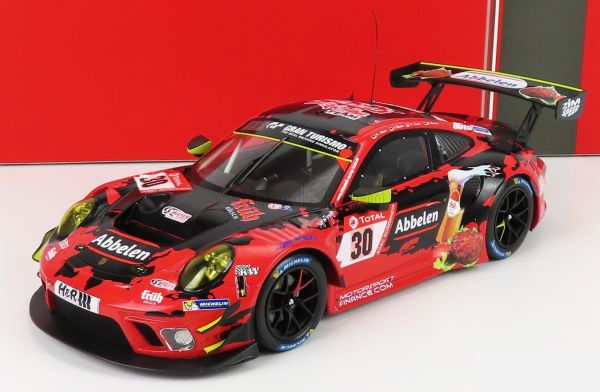 IXO-LEGT18048 - PORSCHE 911 GT3 R #30 pilotiert von K.ABBELEN/A.MULLER/R.RENAUER/N.SIEDLER bei den 24 Stunden am Nürburgring 2020 - 1