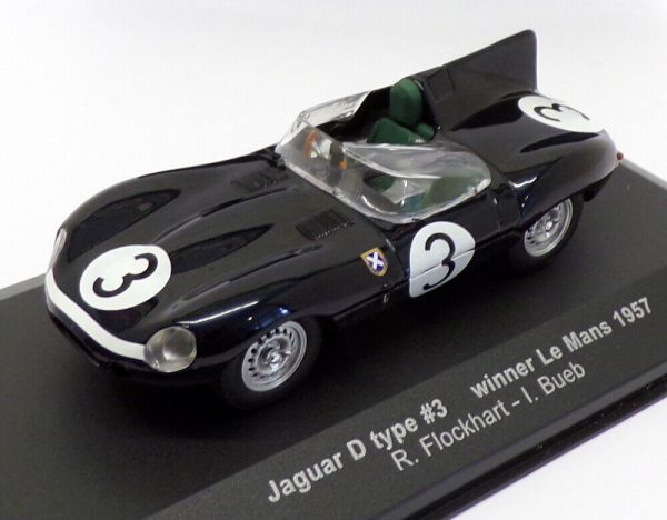 IXOLM1957 - JAGUAR D-TYPE #3 Gewinner der 24h du Mans 1957 L.BUEB/R.FLOCKHART - 1