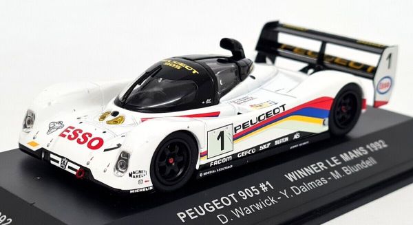 IXOLM1992 - PEUGEOT 905 #1 Gewinner der 24h von Le Mans 19921 Y.DALMAS / D.WARWICK / M.BLUNDELL - 1