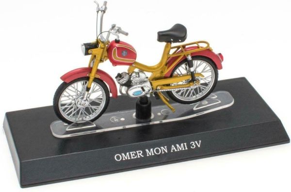 MAGMOT035 - OMER Mon AMI 3v Moped gelb und rot - 1