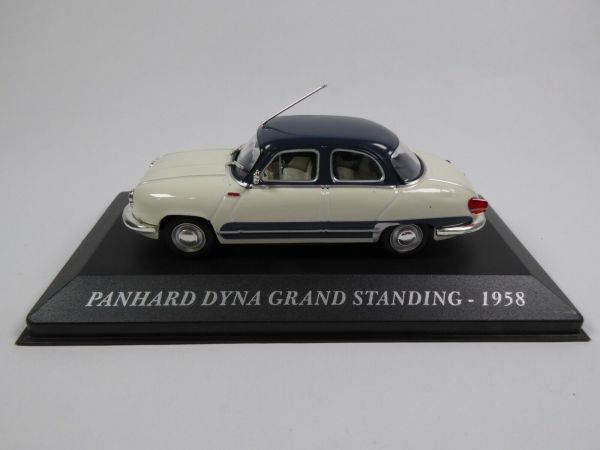 MAGCSPADYNAGRAND - PANHARD Dyna Grand Standing 1958 Weiß und Blau - 1