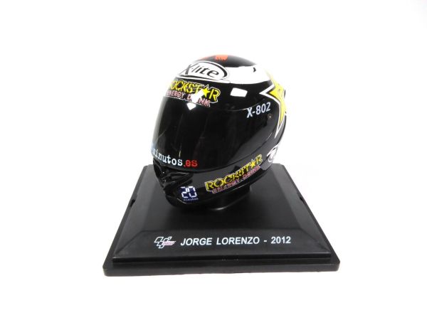 MAGHEL002 - Helm Jorge LORENZO - Moto GP - Weltmeister 2012 - 1