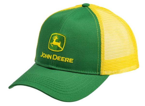 MC13080277YW - JOHN DEERE Trucker Cap grün und gelb - 1