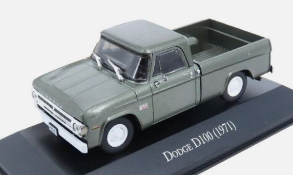 MAGMEXD100 - DODGE D100 1971 Dunkelgrün - 1