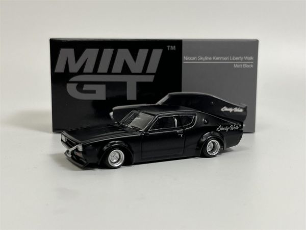 MGT00655-R - NISSAN Skyline Kenmeri Freiheit Spaziergänger Matt Schwarz - 1