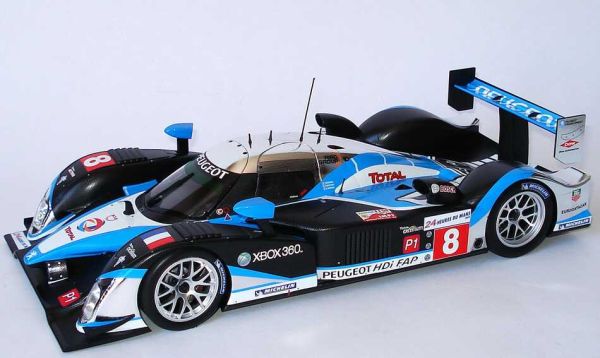 MNC150091208 - Peugeot 908 HDI FAP 2. Platz Le Mans 2009 Montagny/Sarrazin/Bourdais - 1