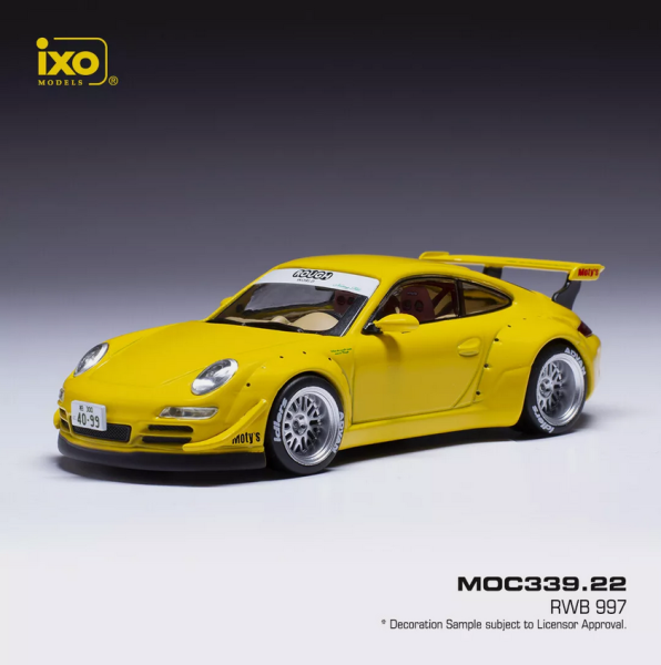 IXOMOC339.22 - PORSCHE RWB 997 gelb - 1