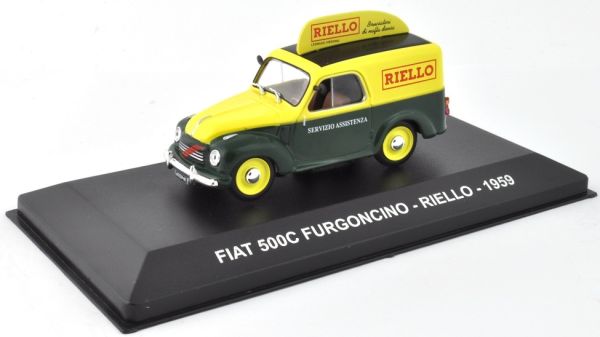 NET0015 - FIAT 500 C 1959 Assistance Utility der italienischen Kesselmarke Riello - 1