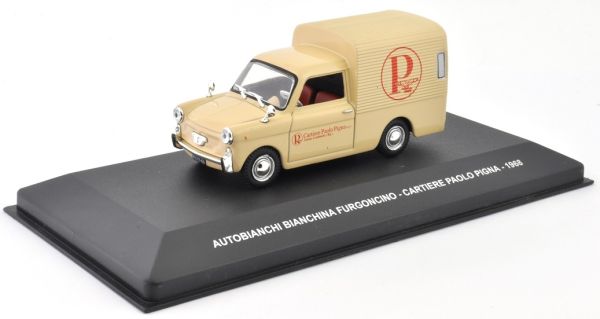 NET0019 - AUTOBIANCHI Bianchina van 1968 Italienische Papierfabrik Cartiere Paolo Pigna - 1