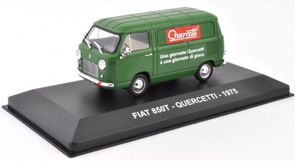 NET0023 - FIAT 850 T 1975 QUERCETTI Italienischer Spielzeugwerbewagen - 1