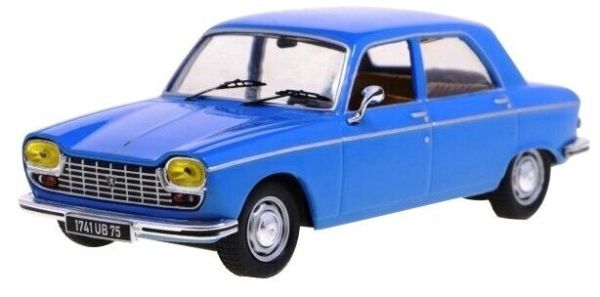 ODE163 - PEUGEOT 204 1967 blau - 1